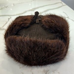 Men’s vintage fur hat